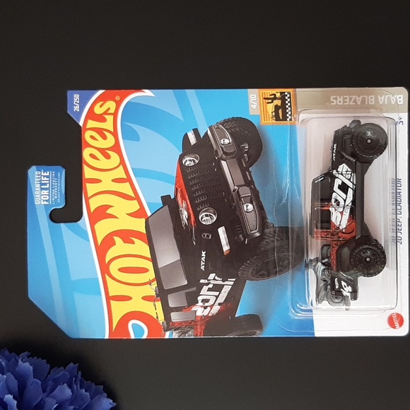 Hot Wheels '20 Jeep Gladiator Black 2022 Baja Blazers Diecast Collection - Picture 1 of 10